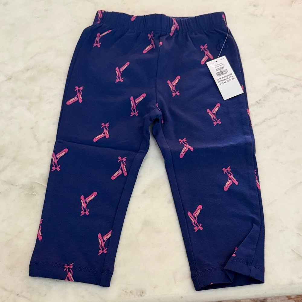 NWT BABY GAP LEGGINGS 12-18m Ballerina‎